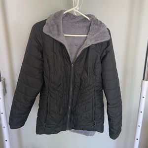 North face reversible jacket